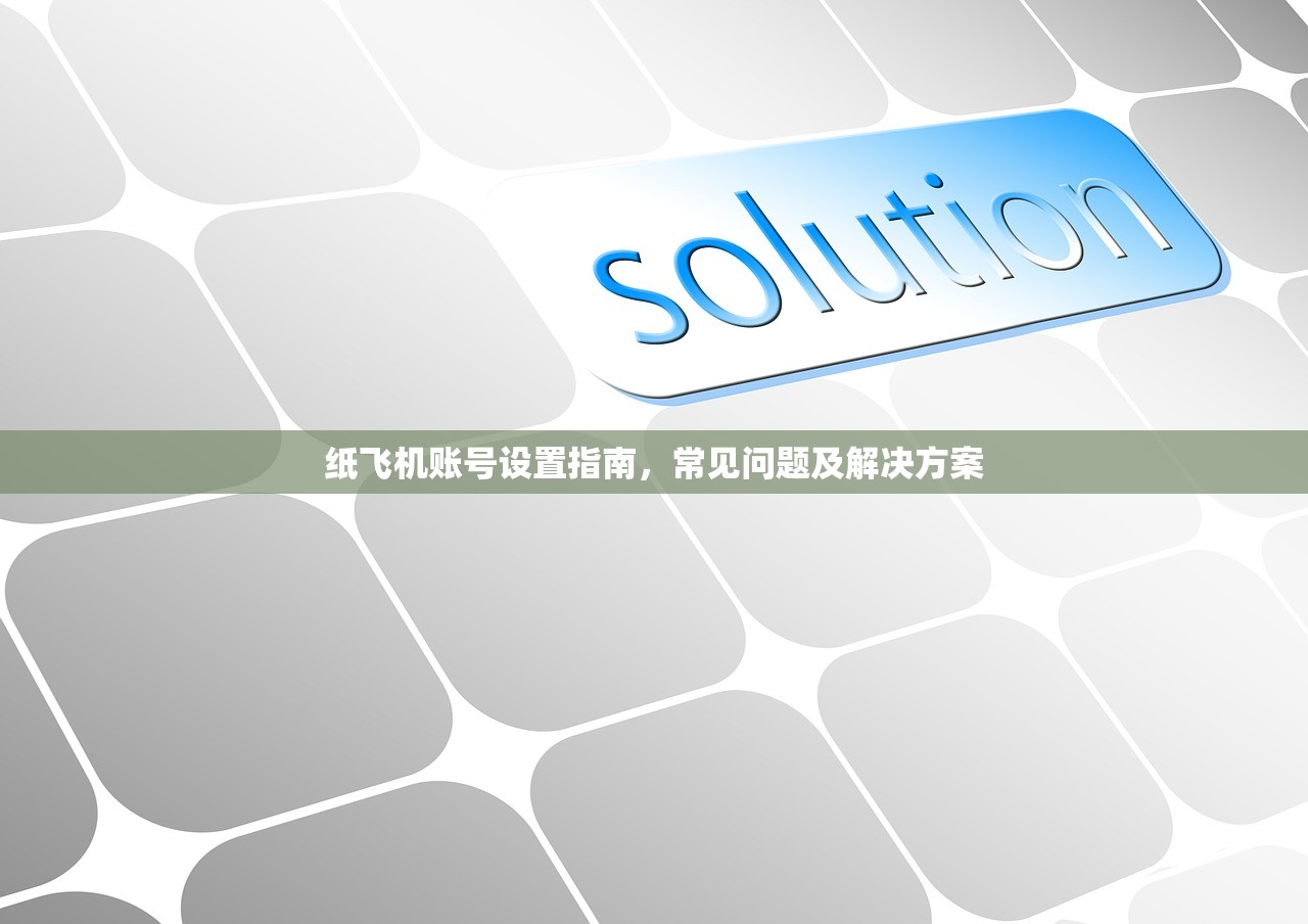 纸飞机账号设置指南，常见问题及解决方案