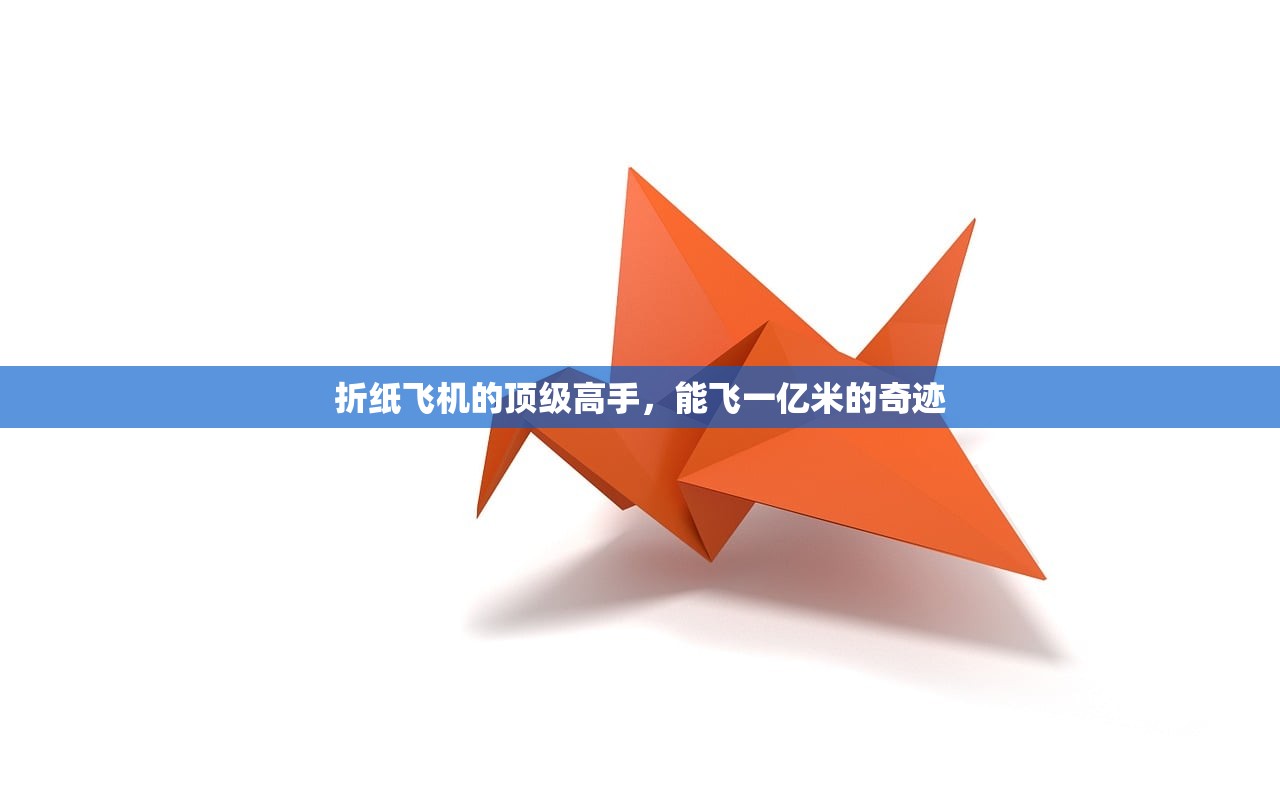 折纸飞机的顶级高手，能飞一亿米的奇迹
